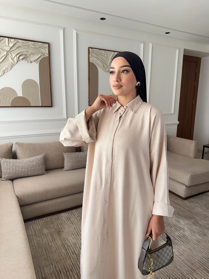 « Robe-Chemise Zéphyr » – Collection Joudia
